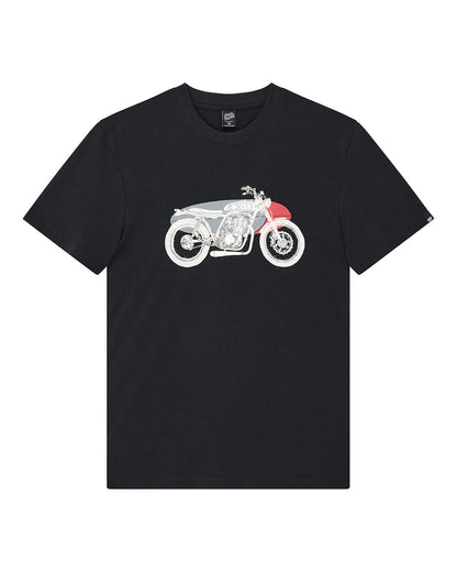 Tee shirt Drovers dog tee Deus ex Machina black