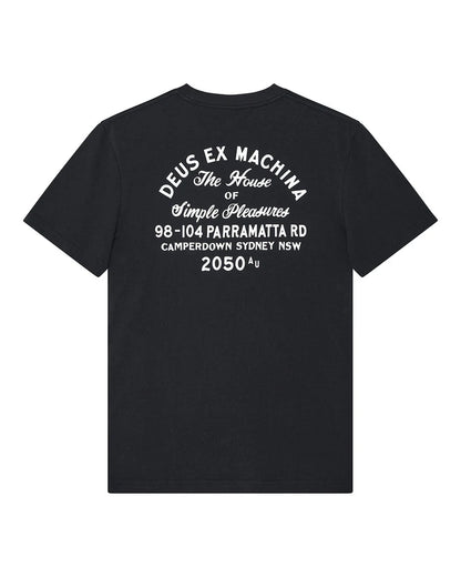 Tee shirt Drovers dog tee Deus ex Machina black