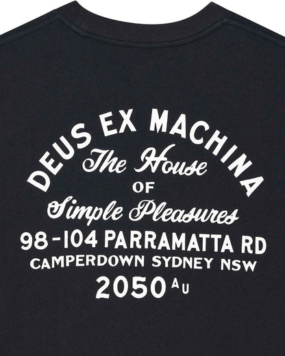 Tee shirt Drovers dog tee Deus ex Machina black