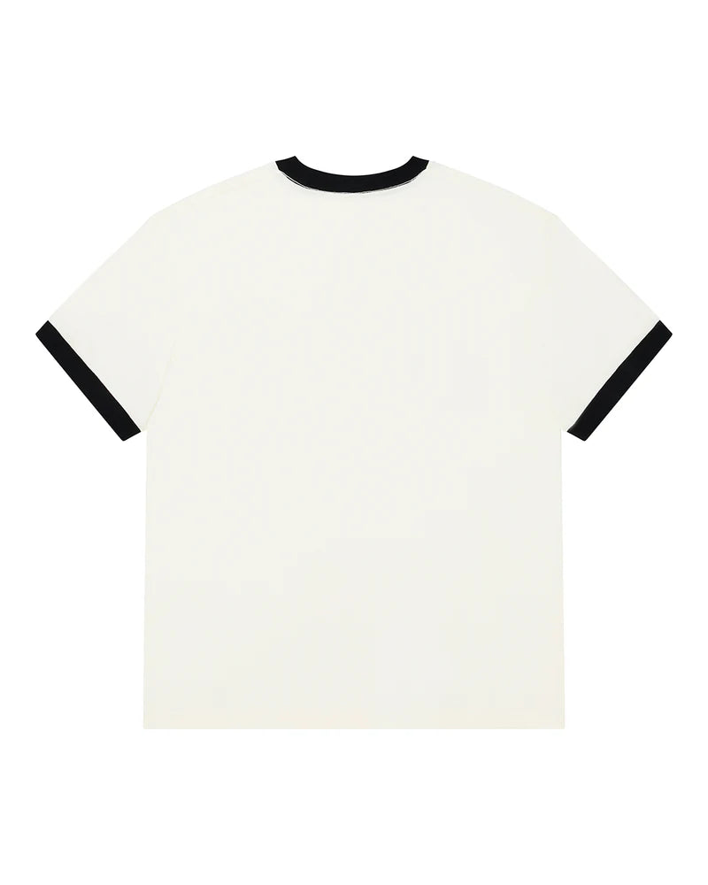 Tee shirt Arrows ringer tee Deus ex Machina blanc