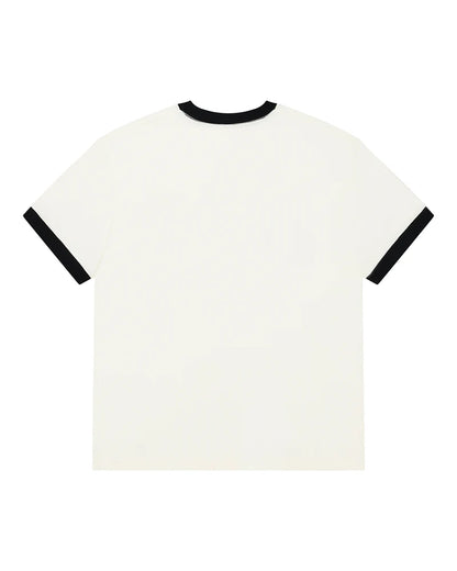 Tee shirt Arrows ringer tee Deus ex Machina blanc