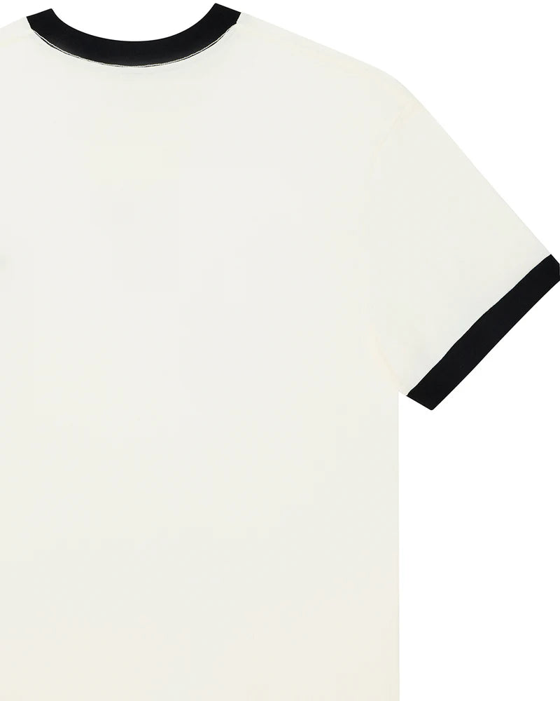 Tee shirt Arrows ringer tee Deus ex Machina blanc