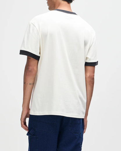 Tee shirt Arrows ringer tee Deus ex Machina blanc