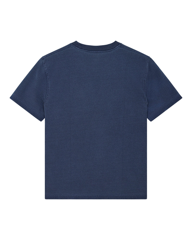 Tee shirt Shield garment dyed Deus ex Machina Navy