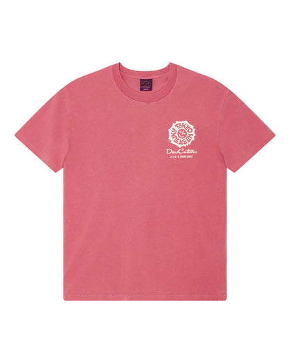 Tee shirt Tokyo Address tee Deus ex Machina red melon