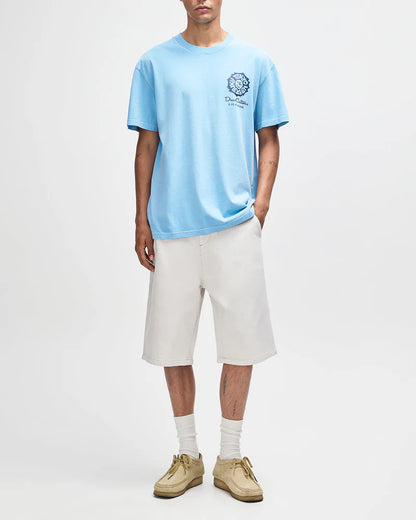 Tee shirt Tokyo Address tee Deus ex Machina bleu ciel