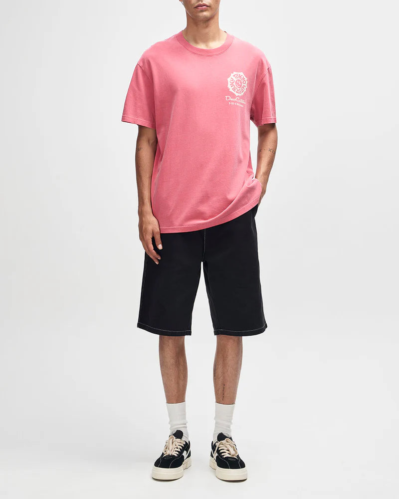 Tee shirt Tokyo Address tee Deus ex Machina red melon