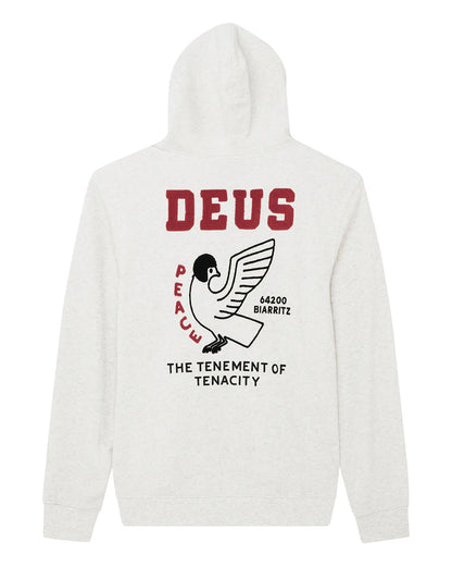 Sweat Hoodie Buck Up Zip Deus ex Machina Melon gris
