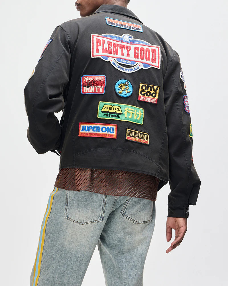 Veste In Rainforest Deus ex Machina noir