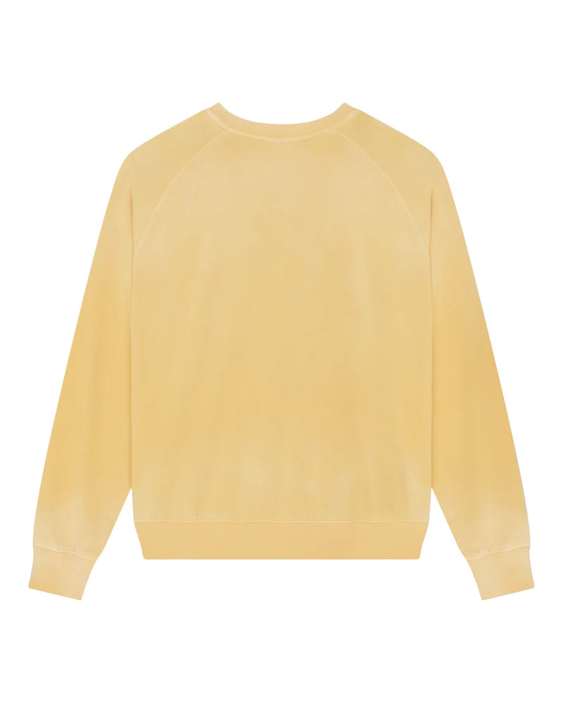 Sweat One More crew Deus ex Machina jaune