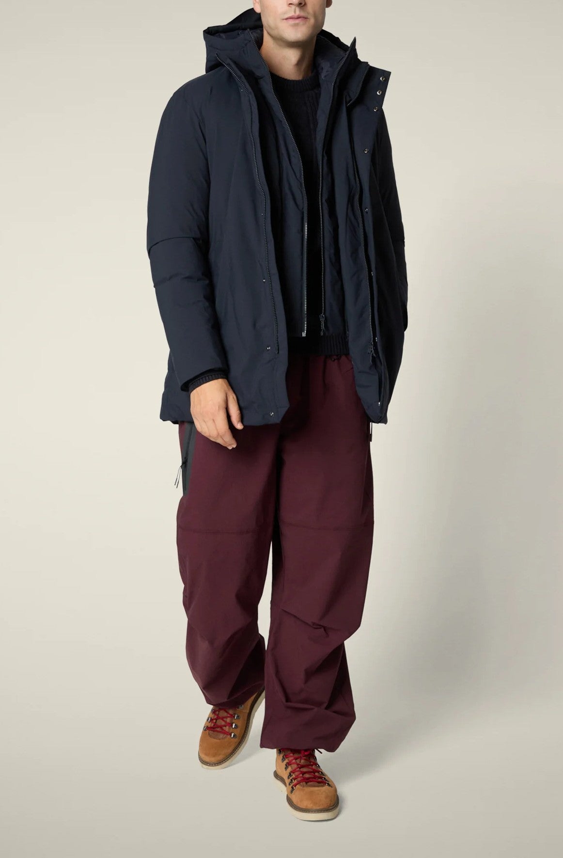 Veste Parka longue Sesle Save the Duck Navy blue
