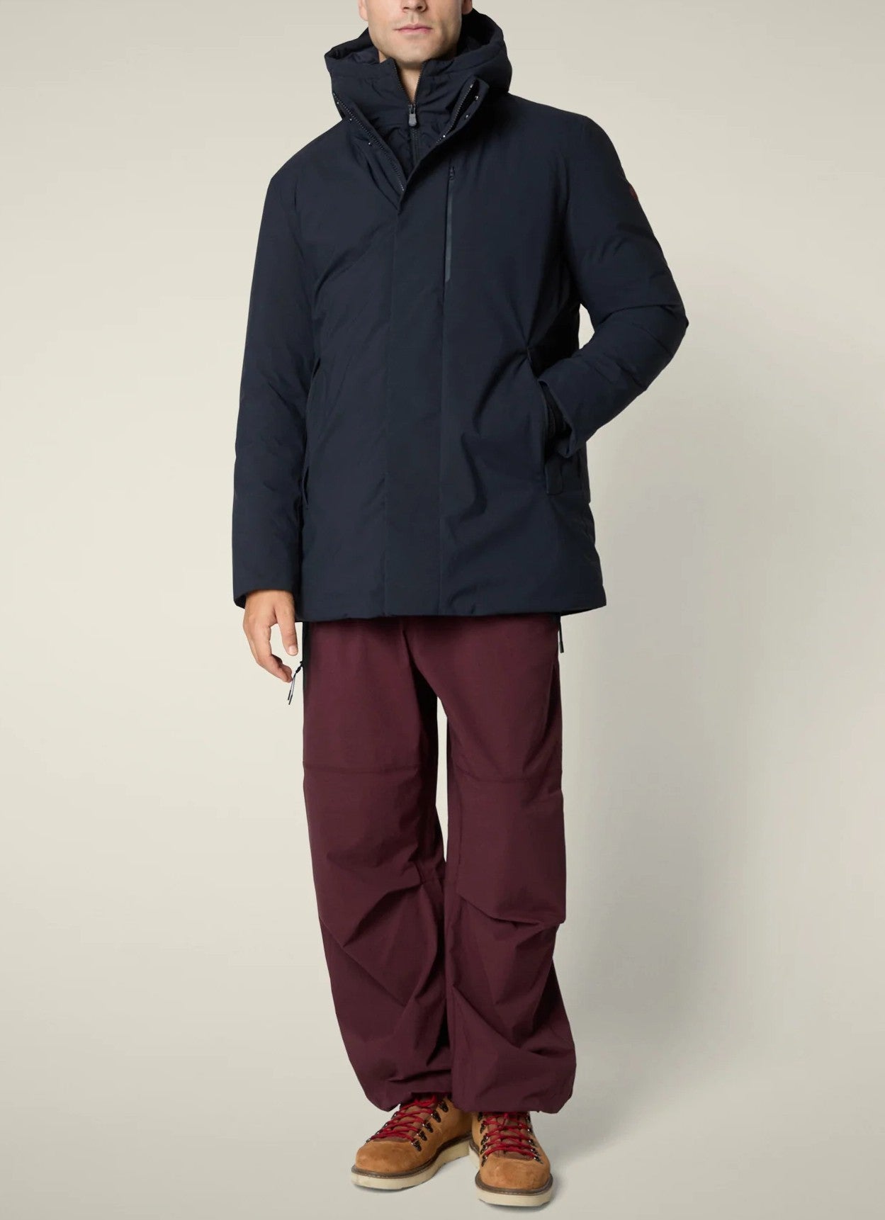 Veste Parka longue Sesle Save the Duck Navy blue