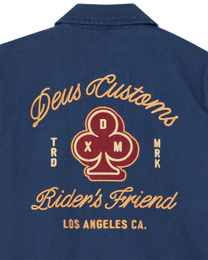 Veste Basto Jacket Deus Ex Machina Navy