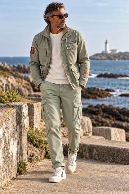 Pantalon Cargo Navaro Hero Seven – Kaki