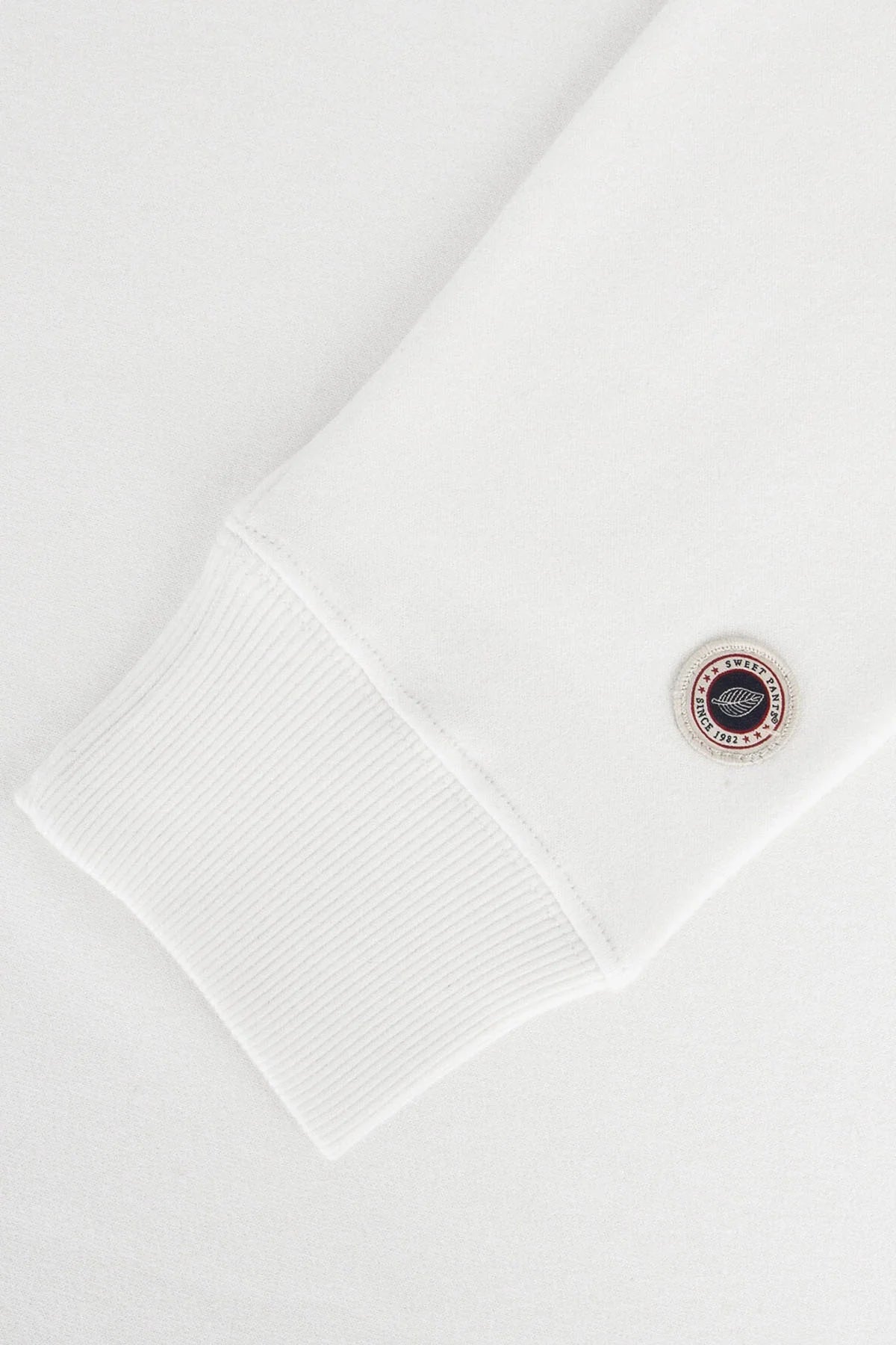 Iconic Zip Up Sweet Pants Off White