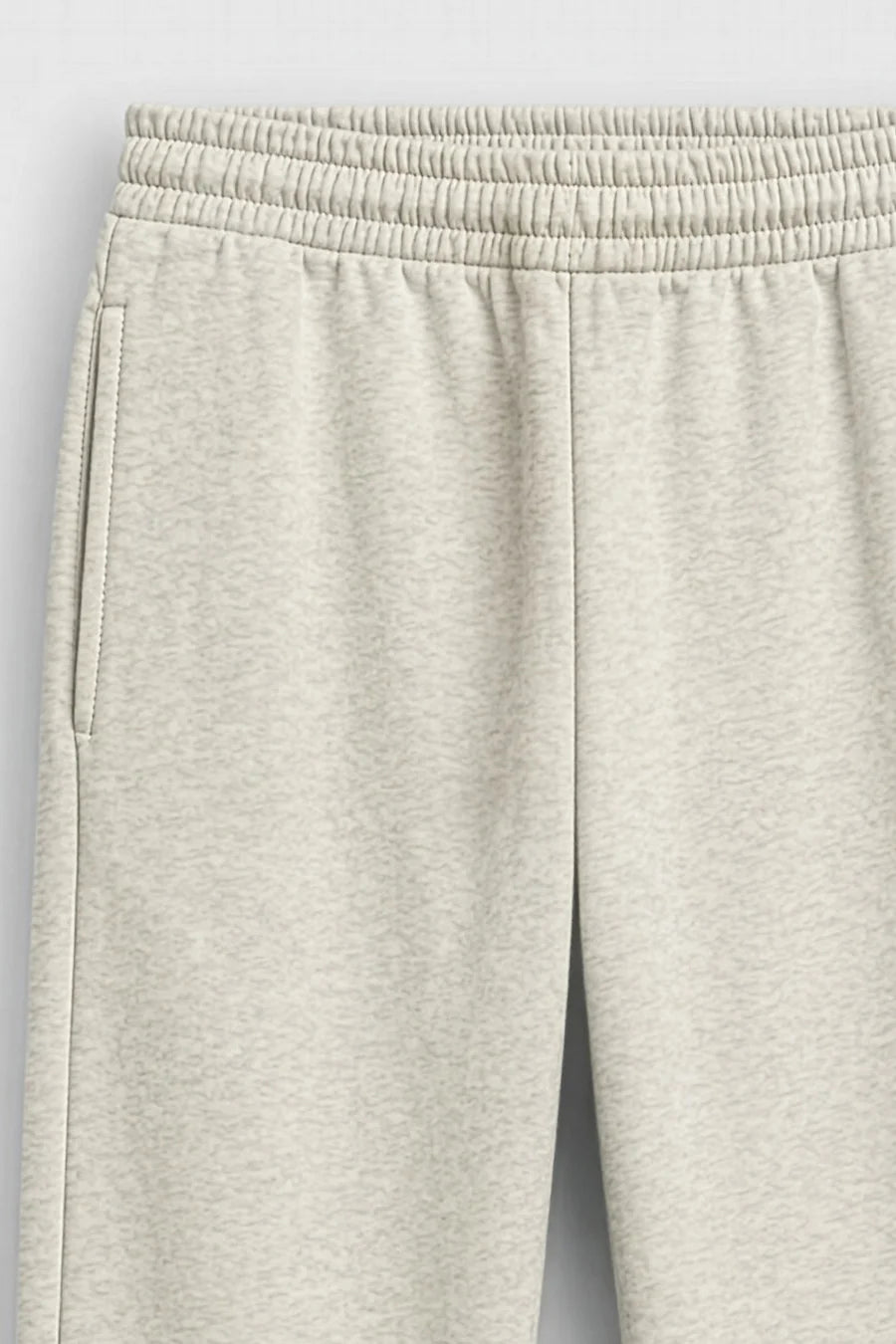 ICONIC STRAIGHT | Pantalon de jogging écru chiné – Sweet Pants