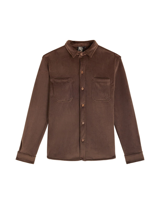 Surchemise Polaire Geko Pullin Chocolat