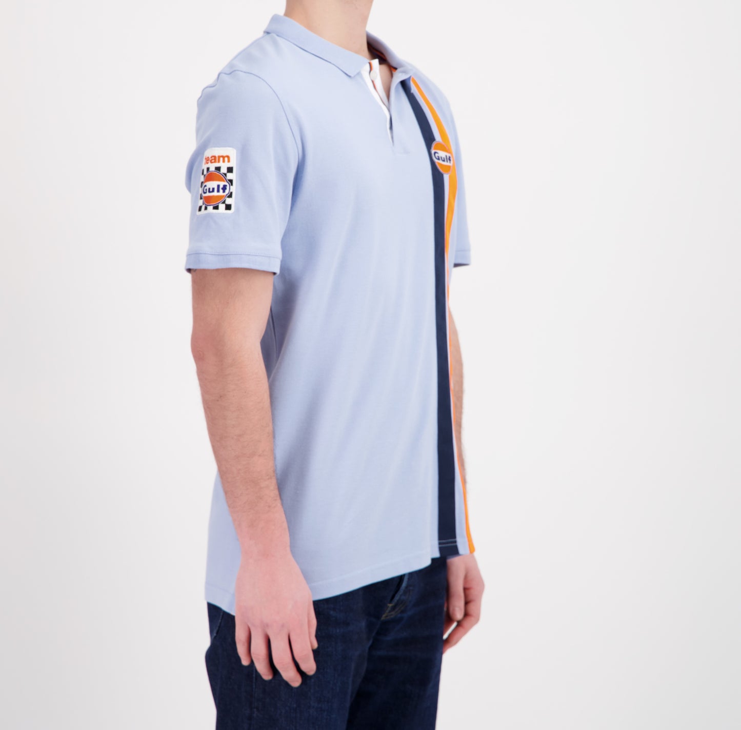 Polo Gulf timeless History bleu ciel