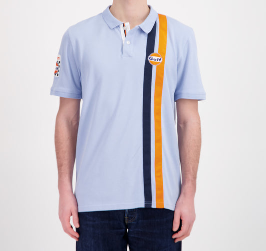 Polo Gulf timeless History bleu ciel