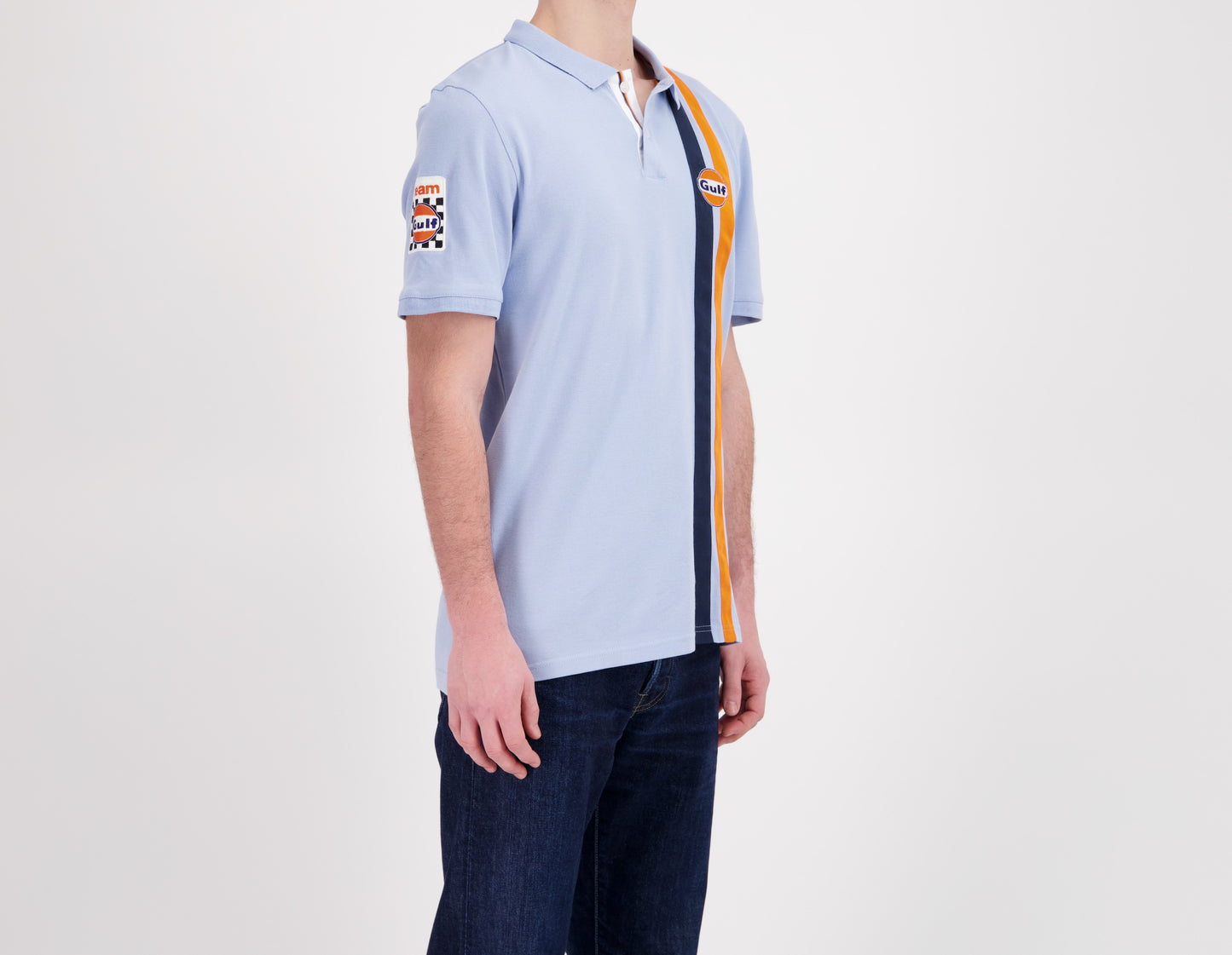 Polo Gulf timeless History bleu ciel