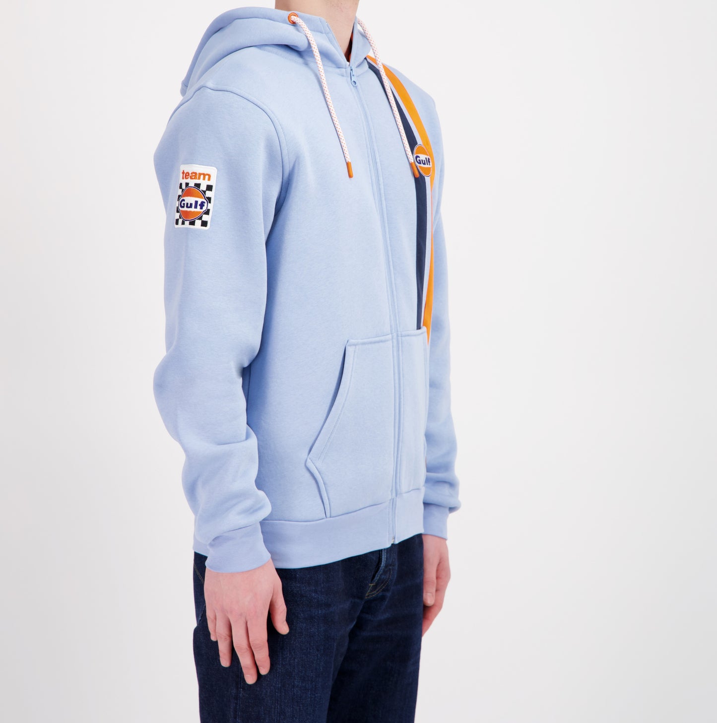 HOODIE FULL ZIP TIMELESS HISTORY GULF