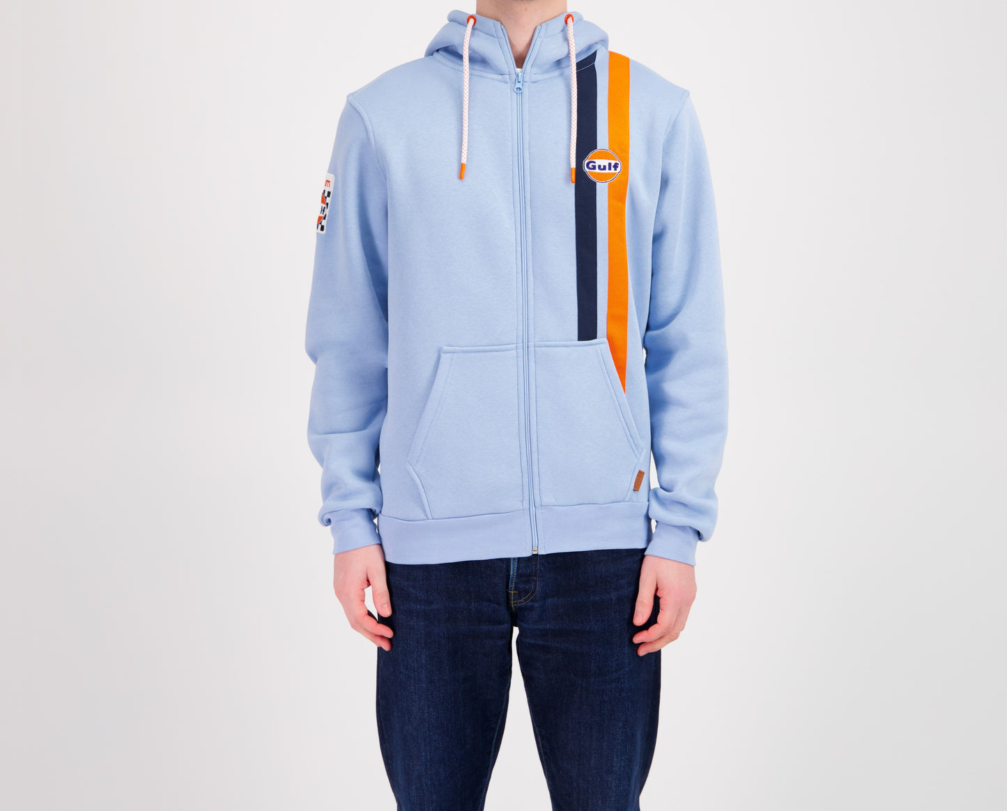 HOODIE FULL ZIP TIMELESS HISTORY GULF