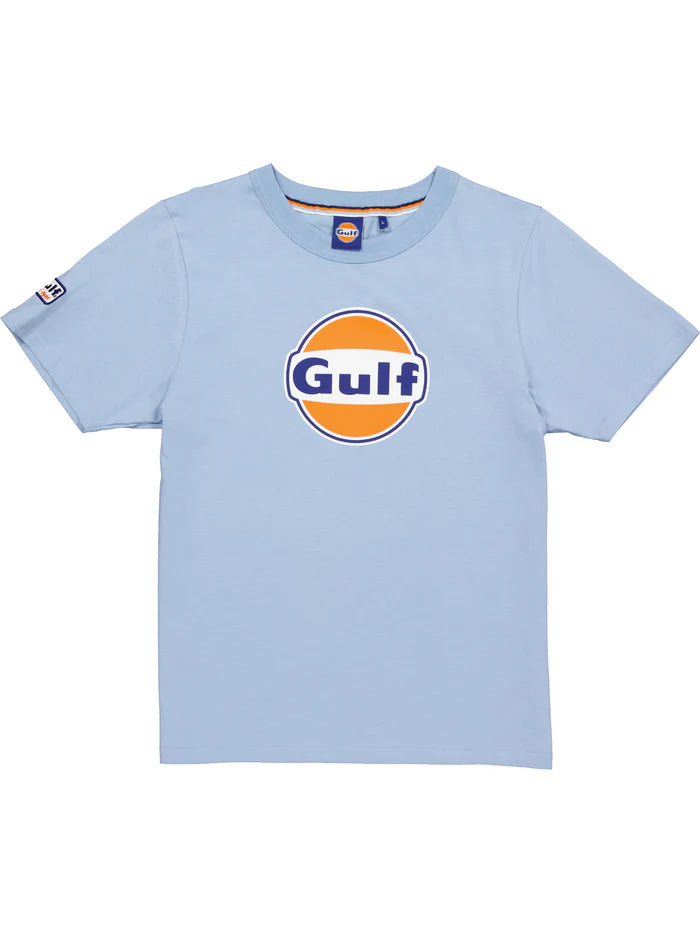 Tee Shirt logo bleu ciel GULF