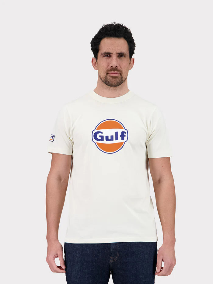 T-shirt 3D logo GULF écru