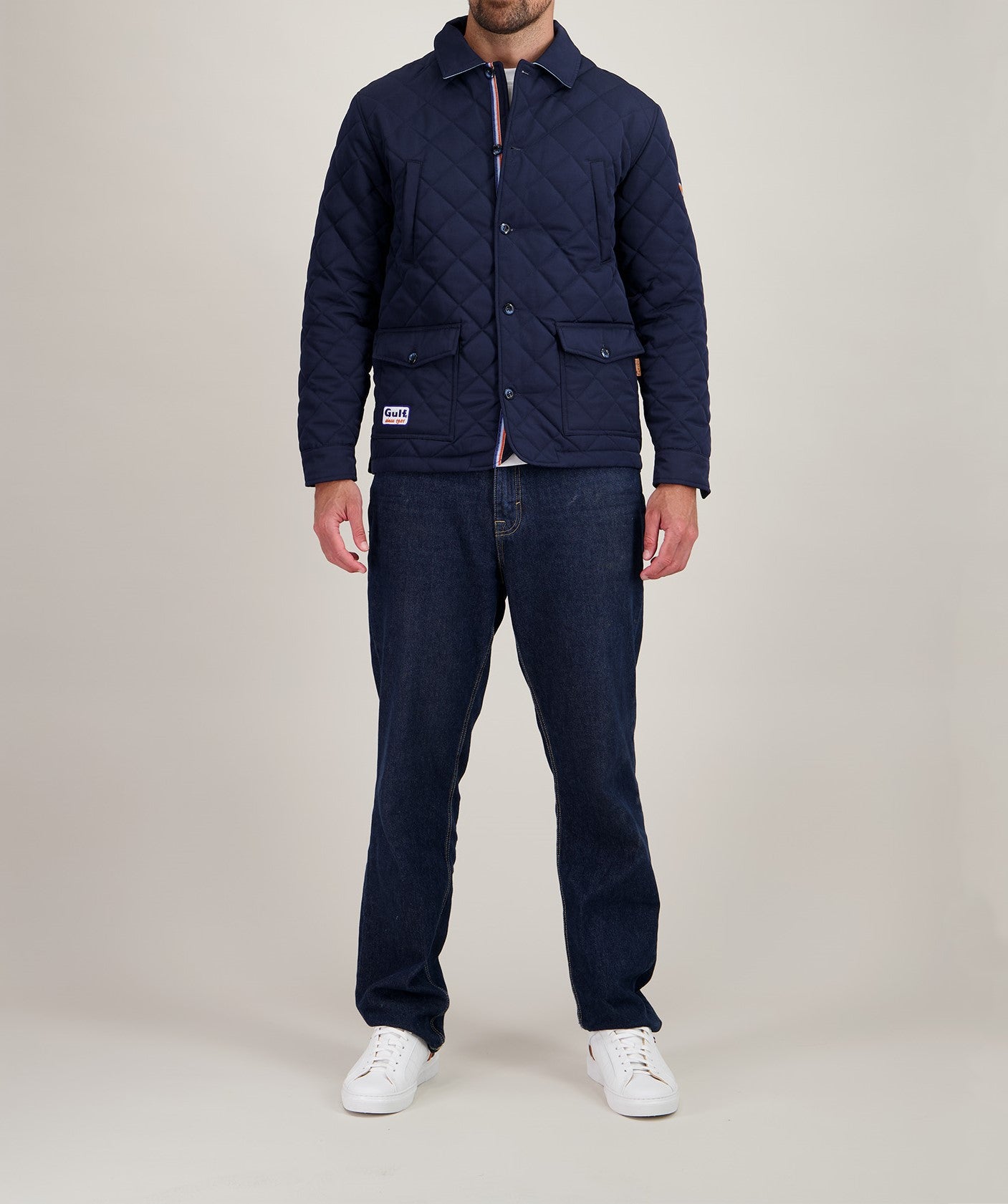 Veste gentleman quitlet GULF bleu navy