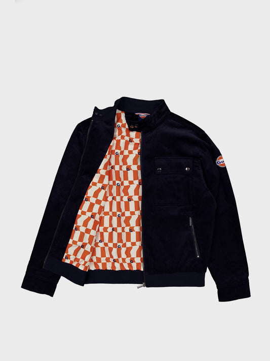 Veste Velours Gulf Navy