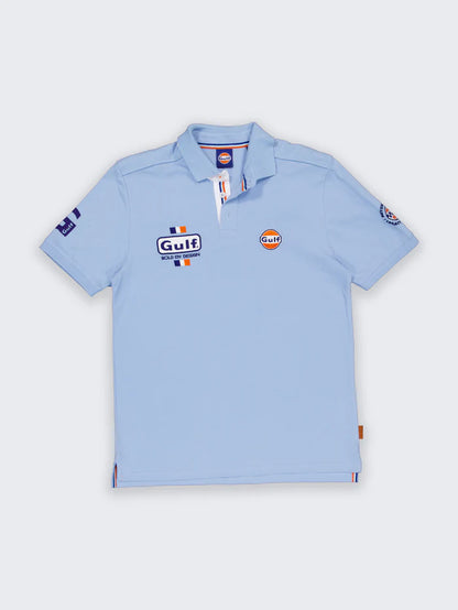 Polo Bold Classic bleu ciel GULF