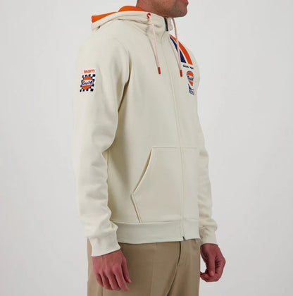Hoodie FULL ZIP Legend écru GULF