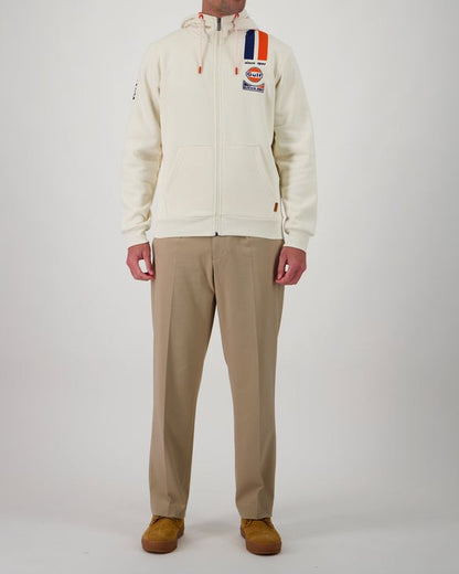 Hoodie FULL ZIP Legend écru GULF