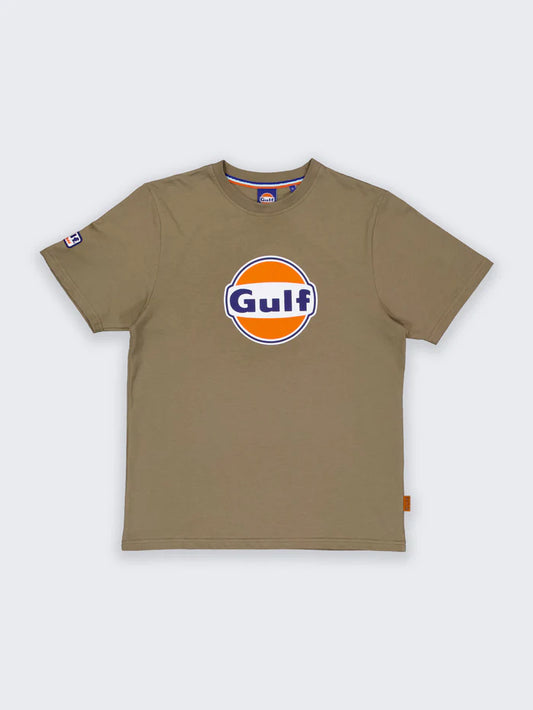 Tee Shirt logo GULF Kaki