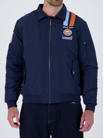 Bombers Gulf Legend Navy – Blouson homme bleu marine