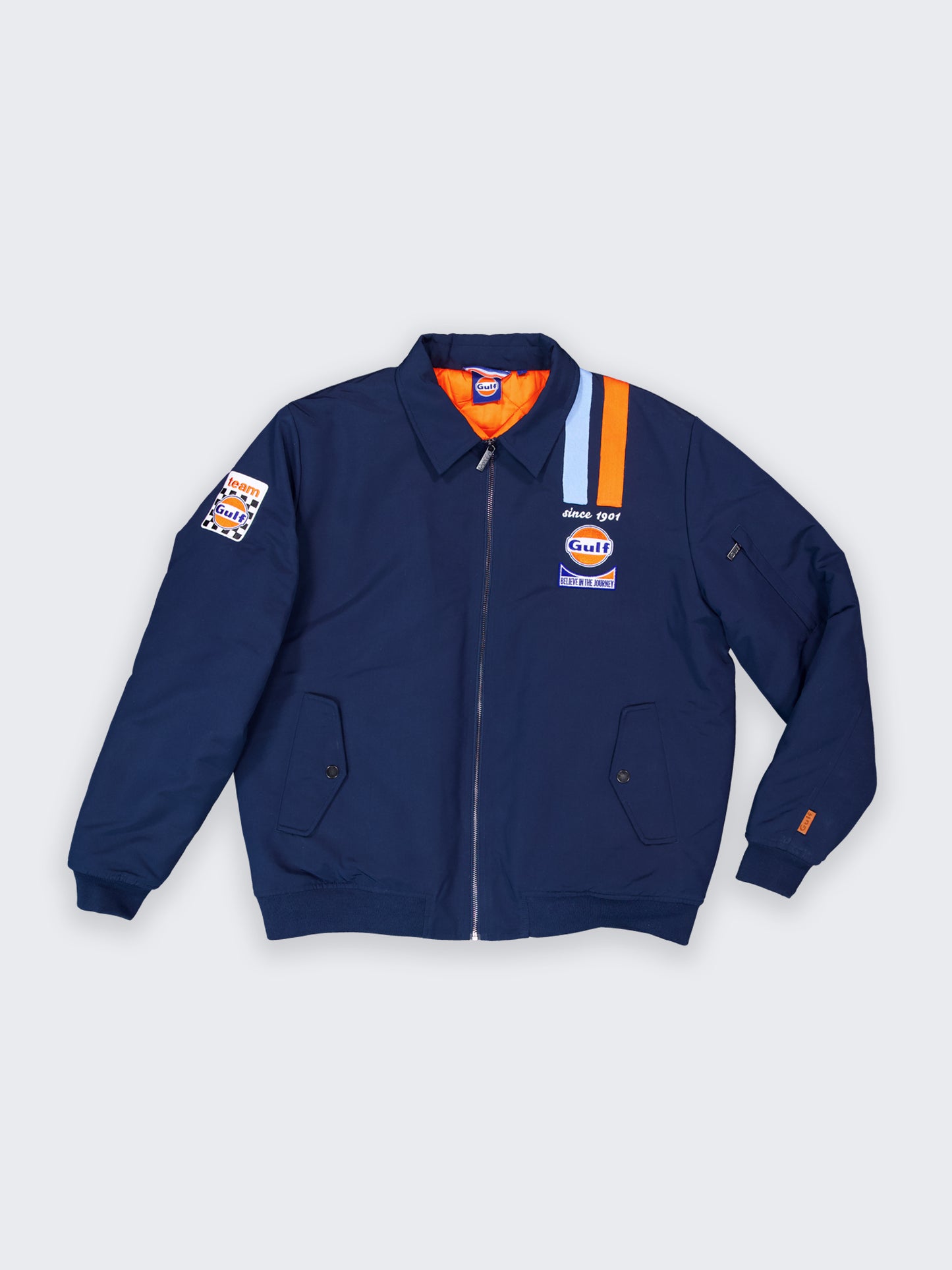 Bombers Gulf Legend Navy – Blouson homme bleu marine