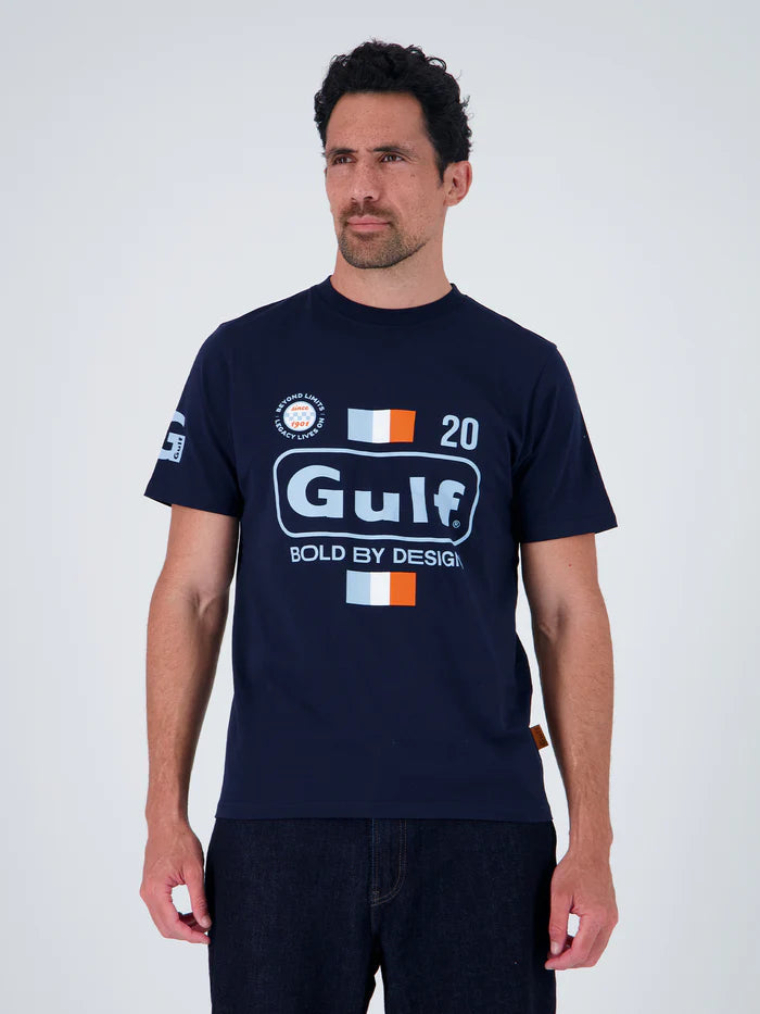 Tee Shirt Bold Classic Gulf Navy