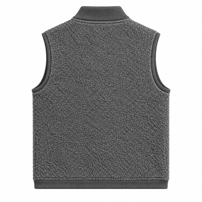 Veste Arthur Hero Seven Grey Melange sans manches vue de dos