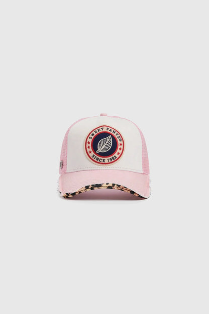 Casquette Home run leo Sweet Pants Couleur Primerose