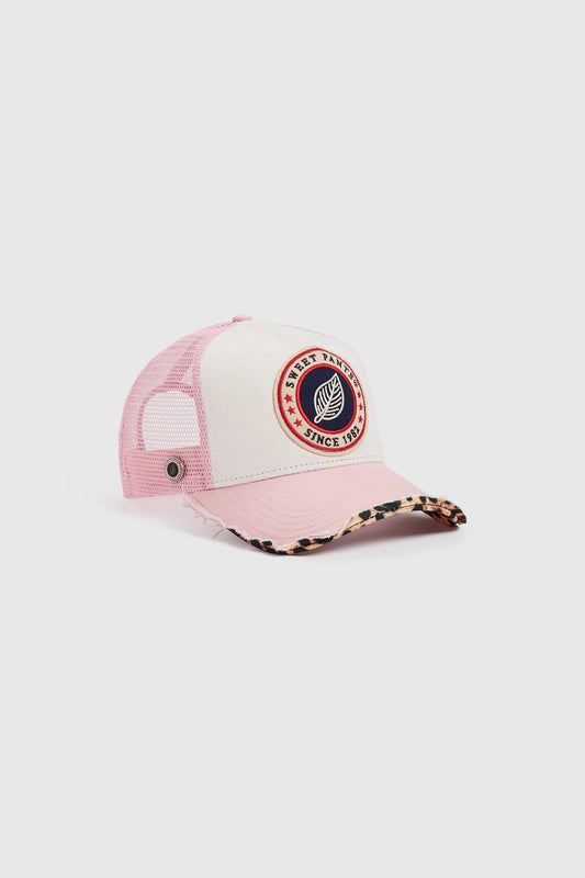 Casquette Home run leo Sweet Pants Couleur Primerose
