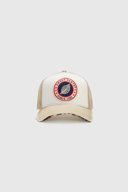 Casquette Home run leo Sweet Pants Couleur White pepper