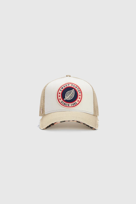 Casquette Home run leo Sweet Pants Couleur White pepper