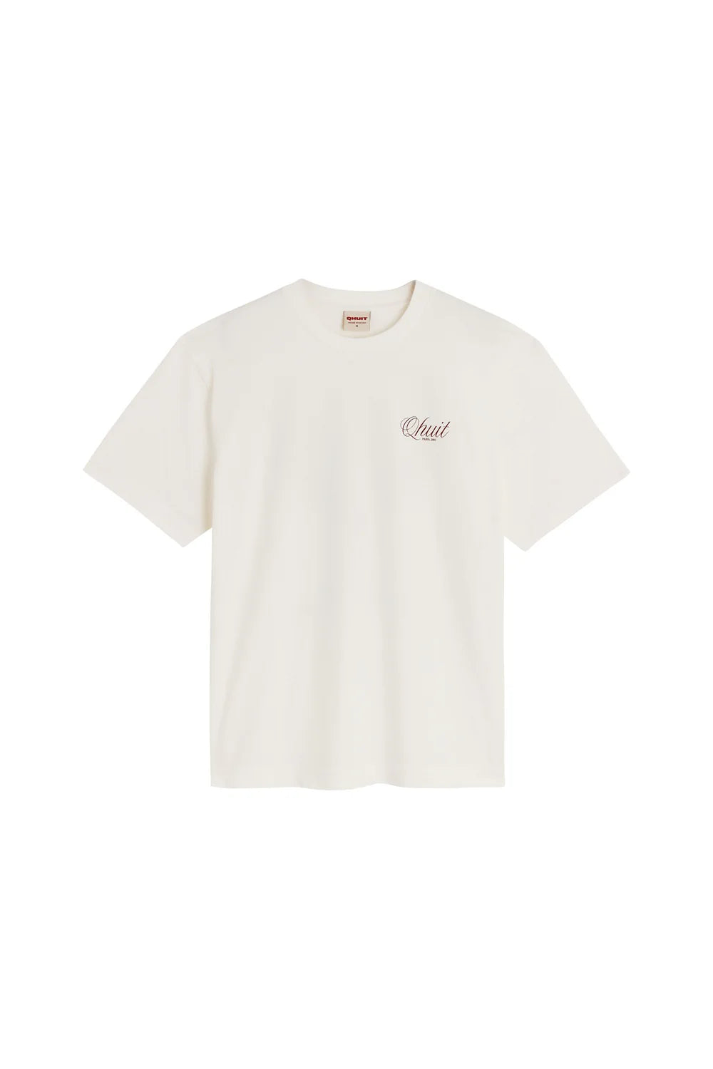 T-shirt Happy Hours Qhuit Off White