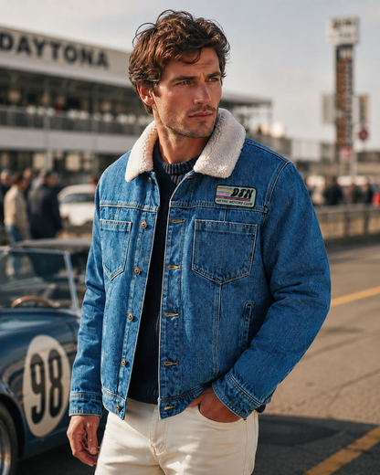Veste Durham Alex Denim – Bleu