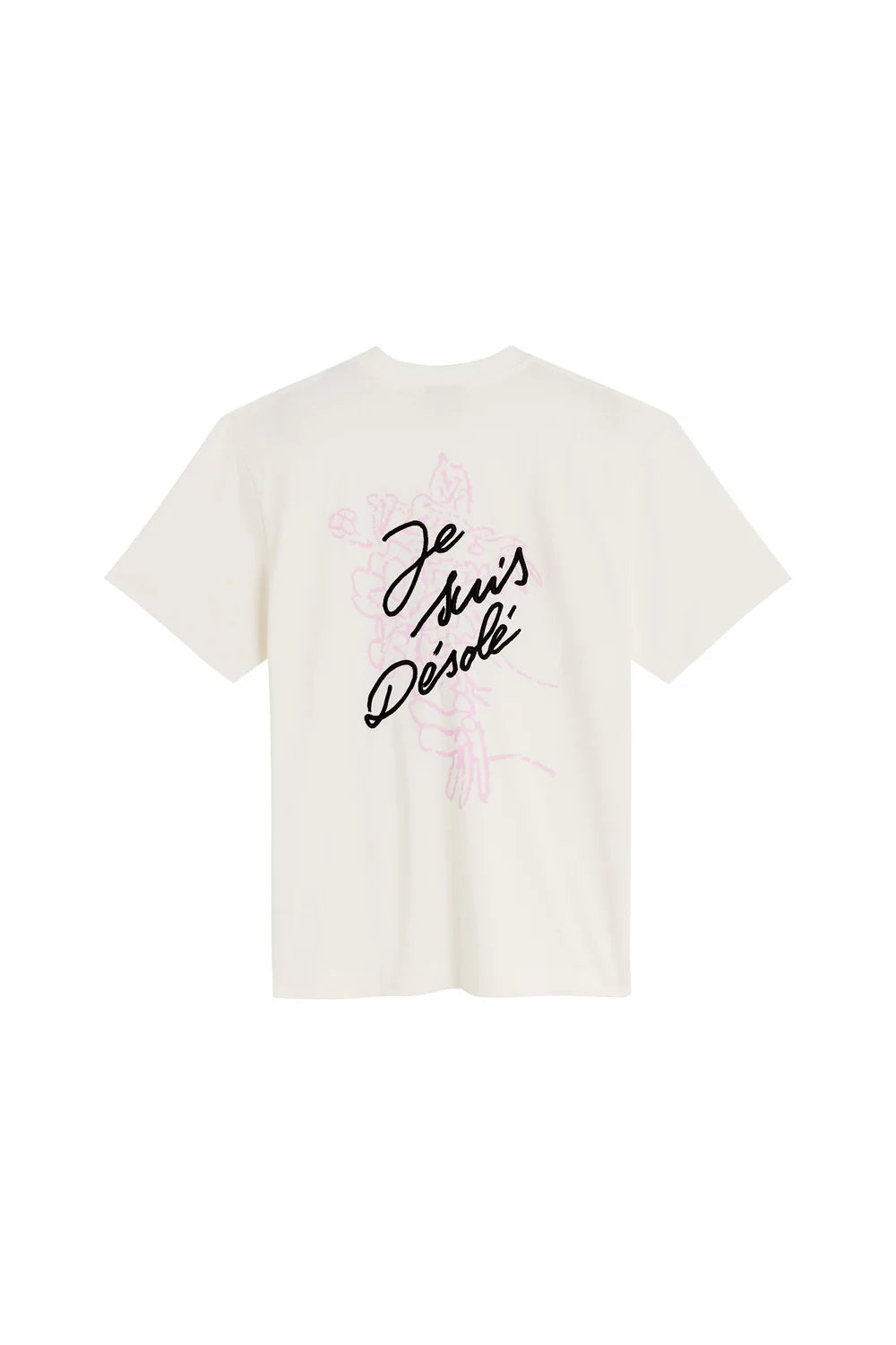T-shirt Je suis désolé Qhuit Off White