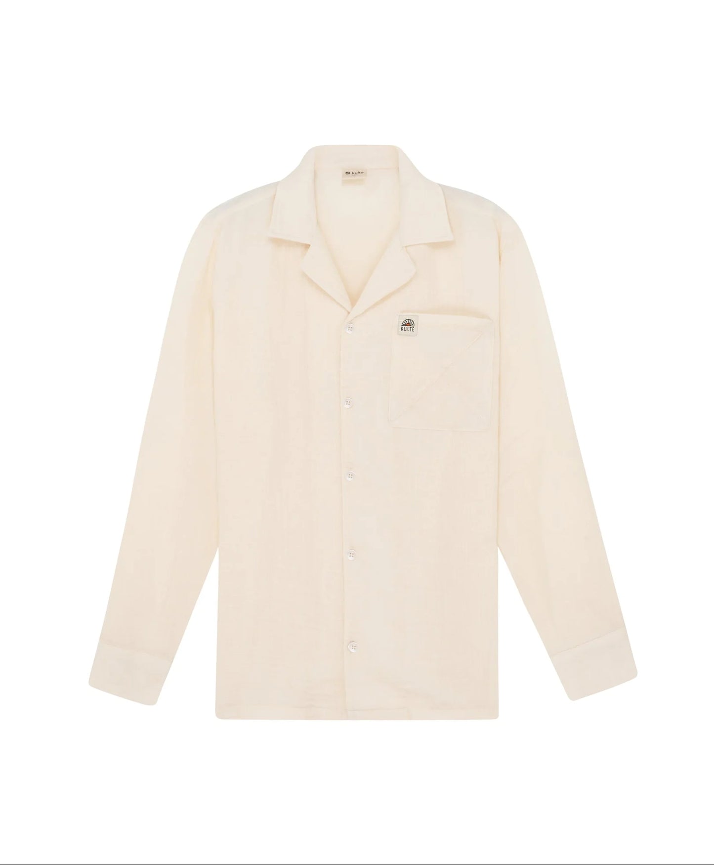 Chemise en gaze de coton KULTE Off white