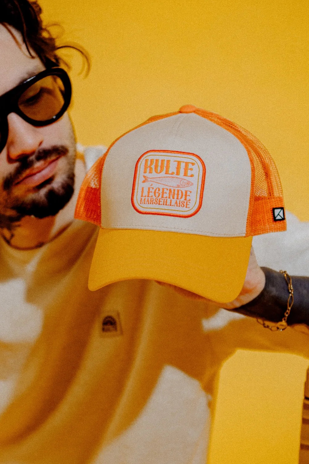 Casquette Sardines off white KULTE