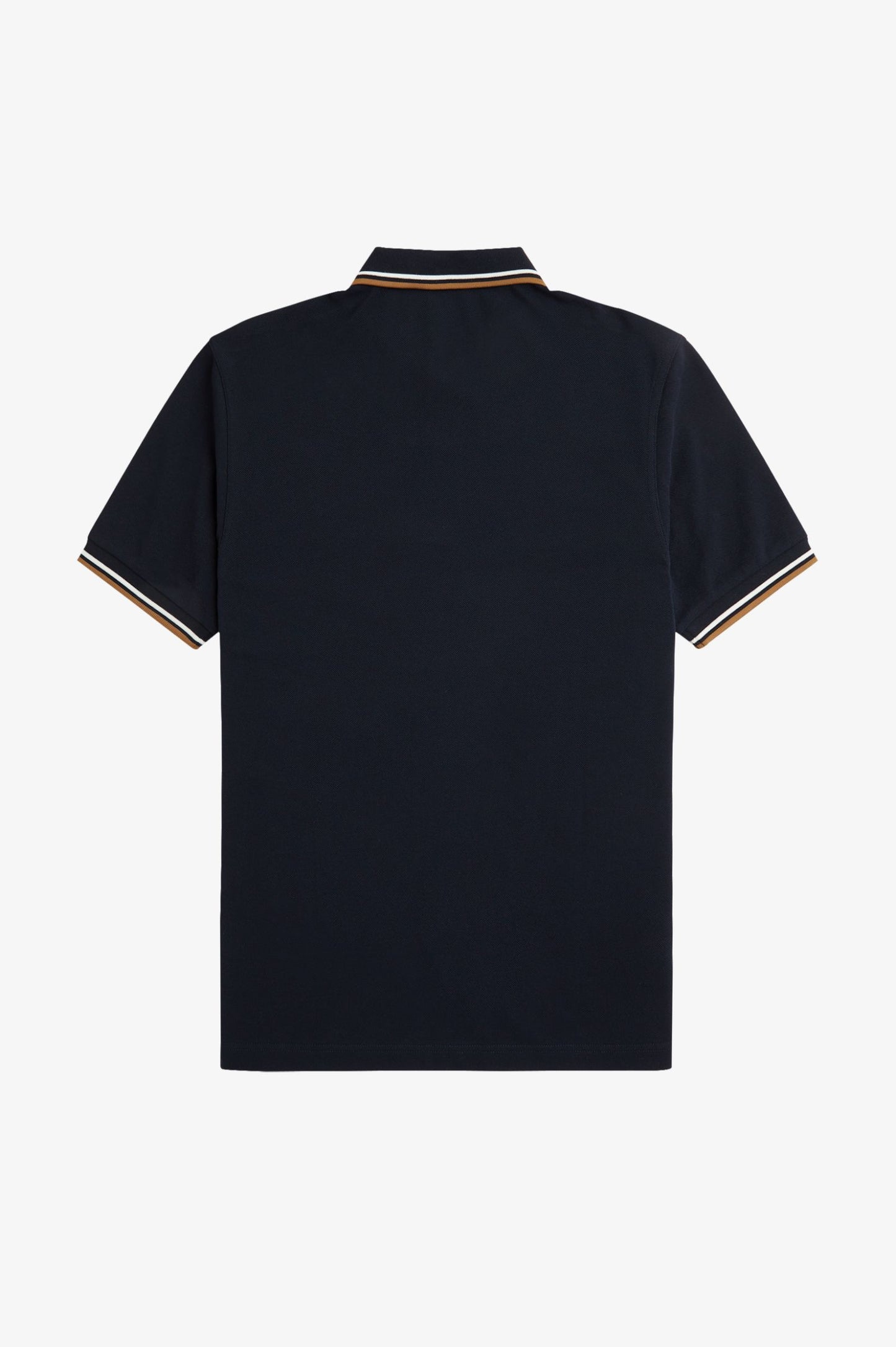 Polo brodé Fred Perry marine col rayé