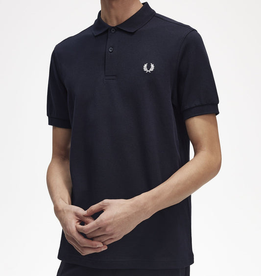 Polo manches courtes brodé coton piqué Fred Perry