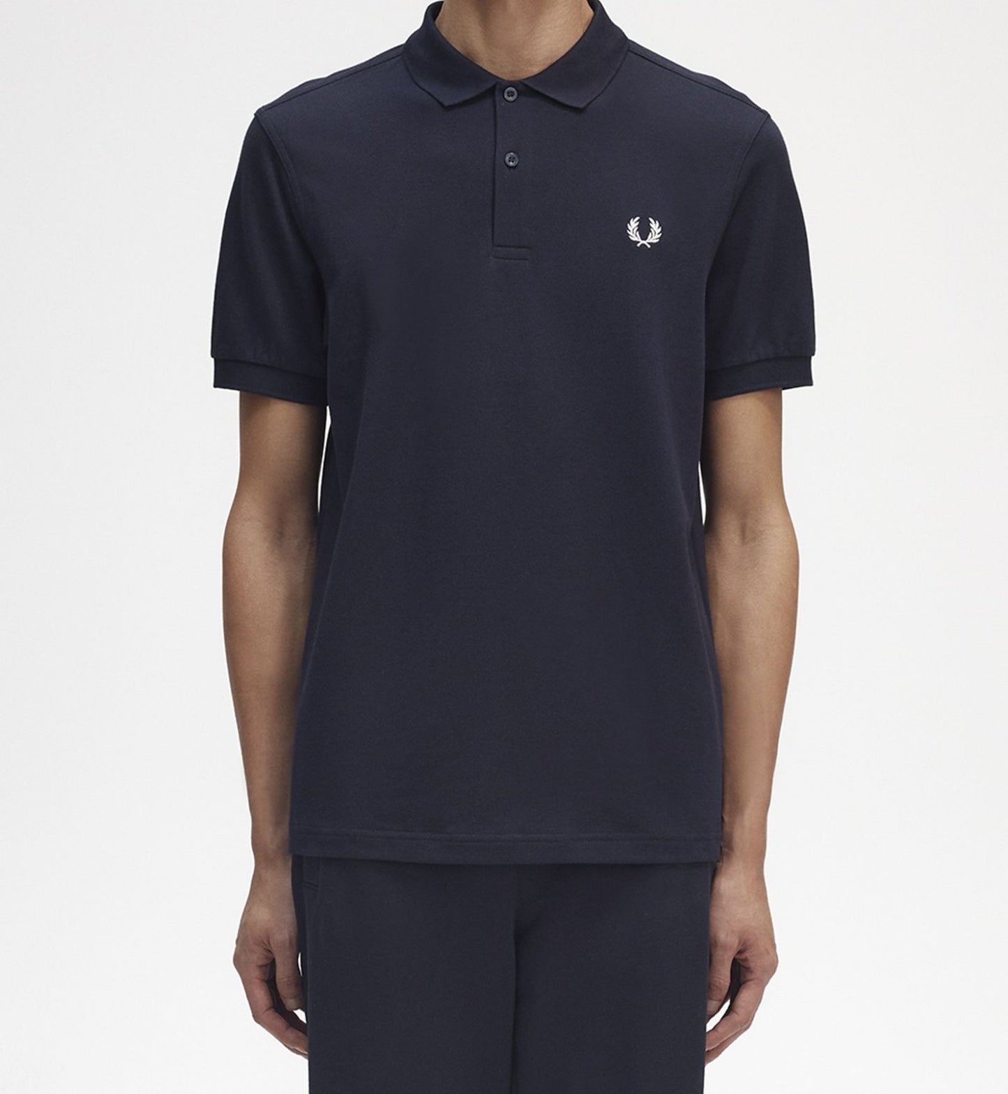 Polo manches courtes brodé coton piqué Fred Perry